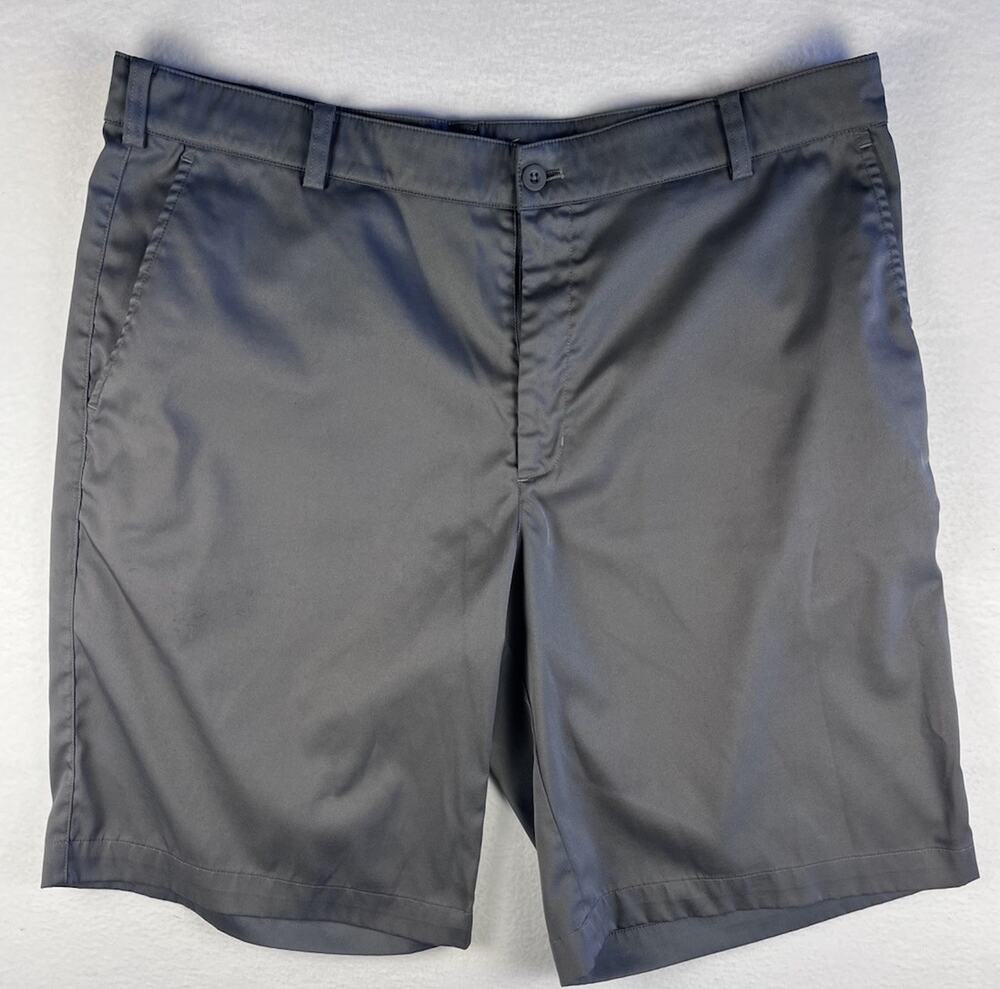 Nike Golf Tour Performance Dri-Fit Men’s Shorts Gray Size 36 – Classic Flat Fron